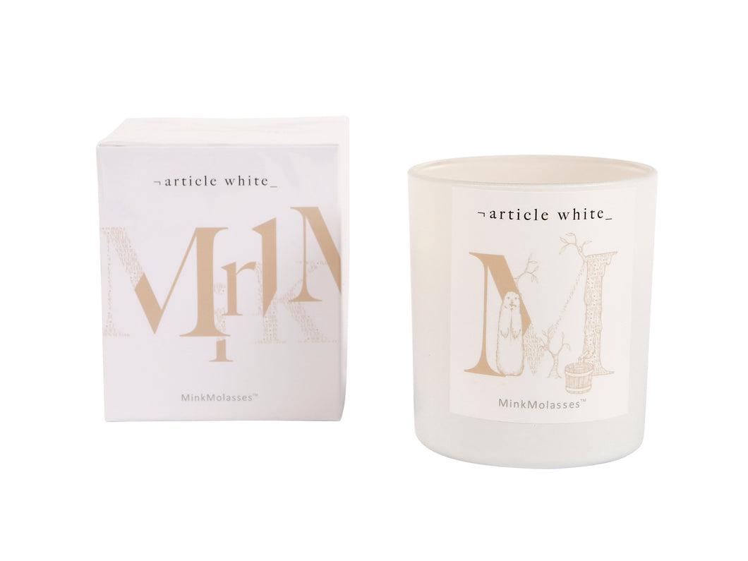Mink Molasses Double Wick Candle 210g