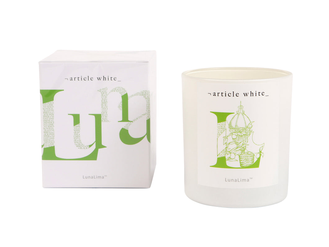 Luna Lima Double Wick Candle 210g