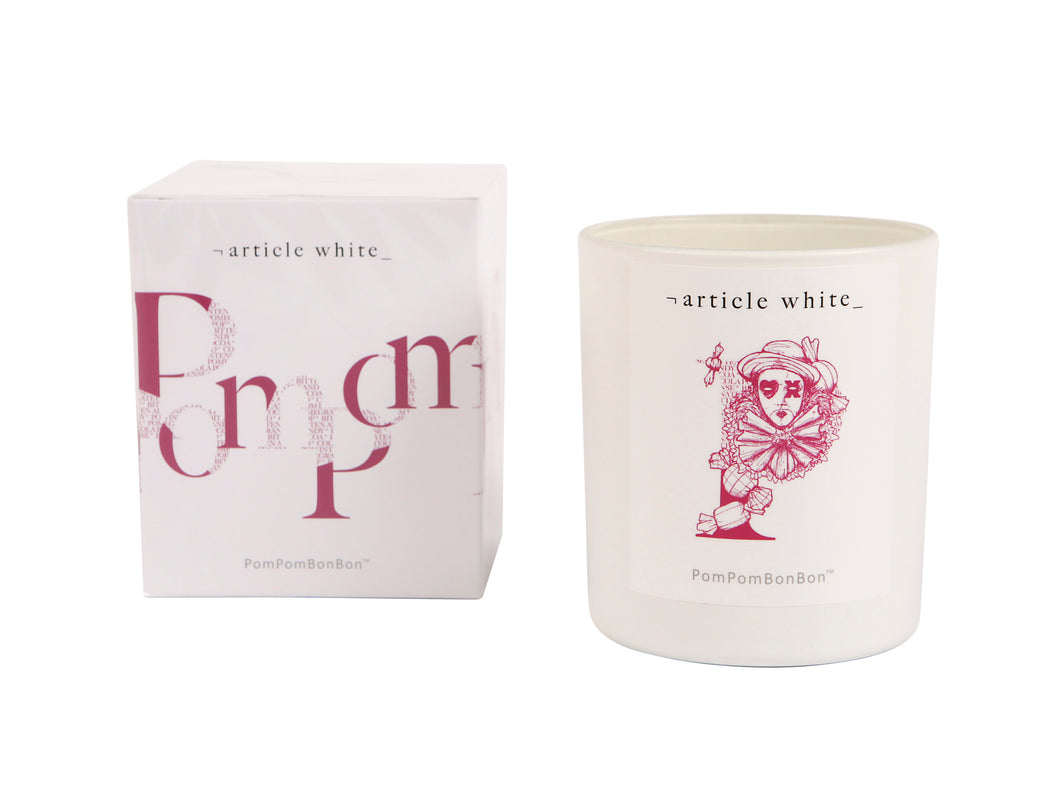 PomPom BonBon Double Wick Candle 210g